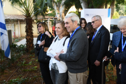 Dedication ceremony of the Gershon Kekst International Office