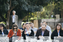 Dedication ceremony of the Gershon Kekst International Office