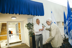 Dedication ceremony of the Gershon Kekst International Office