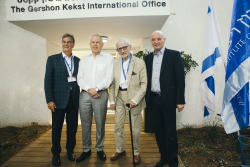 Dedication ceremony of the Gershon Kekst International Office