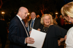 Opening Event of the 71st Annual General Meeting of the International Board marking the 70th Anniversary of the Weizmann Institute of Science and the dedication of the Michael Sela Auditorium