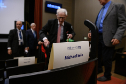 Opening Event of the 71st Annual General Meeting of the International Board marking the 70th Anniversary of the Weizmann Institute of Science and the dedication of the Michael Sela Auditorium