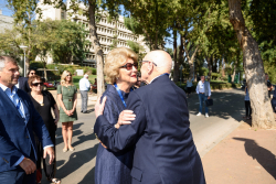 Dedication of the Sir David Sieff English Garden