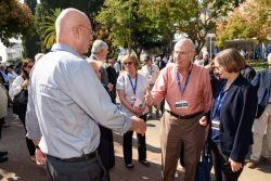 Dedication of the Sir David Sieff English Garden