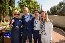 Dedication of the Sir David Sieff English Garden