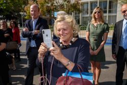 Dedication of the Sir David Sieff English Garden