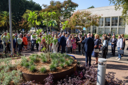 Dedication of the Sir David Sieff English Garden