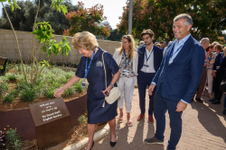 Dedication of the Sir David Sieff English Garden