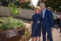 Dedication of the Sir David Sieff English Garden