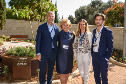 Dedication of the Sir David Sieff English Garden