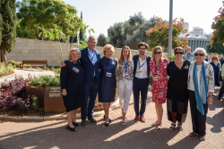 Dedication of the Sir David Sieff English Garden