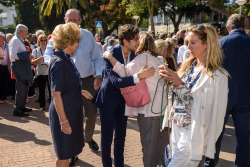 Dedication of the Sir David Sieff English Garden