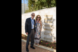 Celebrating Giving: Marking new inscriptions on the International Plaza Donor Wall