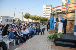 Cornerstone-laying ceremony of The David Lopatie Institute of Comparative Medicine