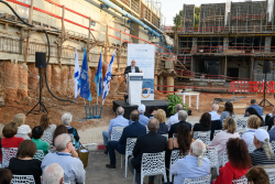 Cornerstone-laying ceremony of The David Lopatie Institute of Comparative Medicine