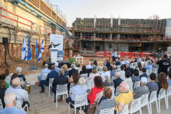 Cornerstone-laying ceremony of The David Lopatie Institute of Comparative Medicine