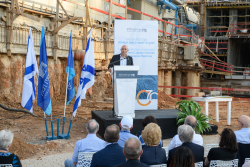 Cornerstone-laying ceremony of The David Lopatie Institute of Comparative Medicine