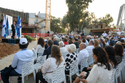 Cornerstone-laying ceremony of The David Lopatie Institute of Comparative Medicine