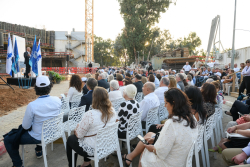 Cornerstone-laying ceremony of The David Lopatie Institute of Comparative Medicine