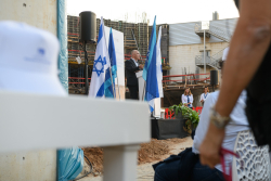 Cornerstone-laying ceremony of The David Lopatie Institute of Comparative Medicine