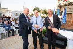 Cornerstone-laying ceremony of The David Lopatie Institute of Comparative Medicine