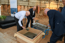 Cornerstone-laying ceremony of The David Lopatie Institute of Comparative Medicine