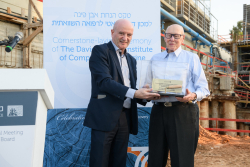 Cornerstone-laying ceremony of The David Lopatie Institute of Comparative Medicine