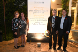 Festive Dinner marking the establishment of the Dr. Barry Sherman Institute for Medicinal Chemistry