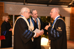 Dinner and ceremony for the conferment of the degree of Doctor of Philosophy honoris causa