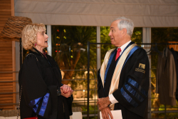 Dinner and ceremony for the conferment of the degree of Doctor of Philosophy honoris causa