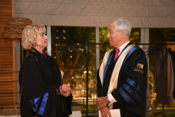 Dinner and ceremony for the conferment of the degree of Doctor of Philosophy honoris causa