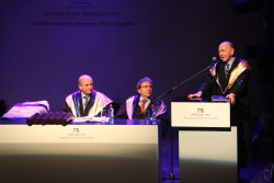 Ceremony for the conferment of the degree of Doctor of Philosophy honoris causa