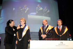 Ceremony for the conferment of the degree of Doctor of Philosophy honoris causa