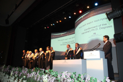 Ceremony for the conferment of the degree of Doctor of Philosophy honoris causa