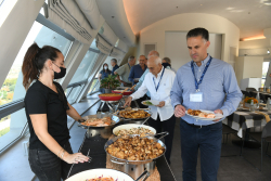 Lunch at the Koffler Particle Accelerator
