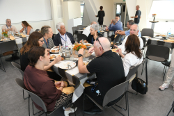 Lunch at the Koffler Particle Accelerator