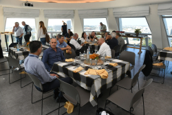 Lunch at the Koffler Particle Accelerator