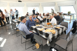 Lunch at the Koffler Particle Accelerator