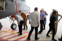 Visit to IDF Nevatim Airbase