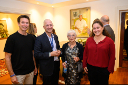 Private dinner for Doctor of Philosophy honoris causa recipients