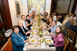 Private dinner for Doctor of Philosophy honoris causa recipients