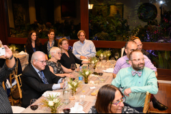 Private dinner for Doctor of Philosophy honoris causa recipients