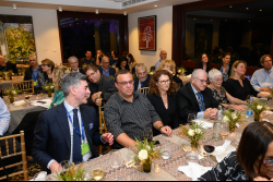 Private dinner for Doctor of Philosophy honoris causa recipients