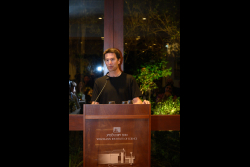 Private dinner for Doctor of Philosophy honoris causa recipients