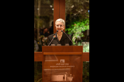 Private dinner for Doctor of Philosophy honoris causa recipients