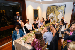 Private dinner for Doctor of Philosophy honoris causa recipients