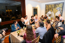 Private dinner for Doctor of Philosophy honoris causa recipients