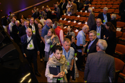 Celebrating Giving: Marking new inscriptions on the International Plaza Donor Wall