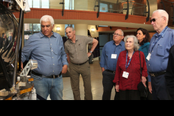 Tour of the Israel Aerospace Industries facility, where the ULTRASAT satellite is to be built