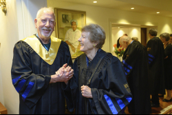 Private reception for Doctor of Philosophy honoris causa recipients